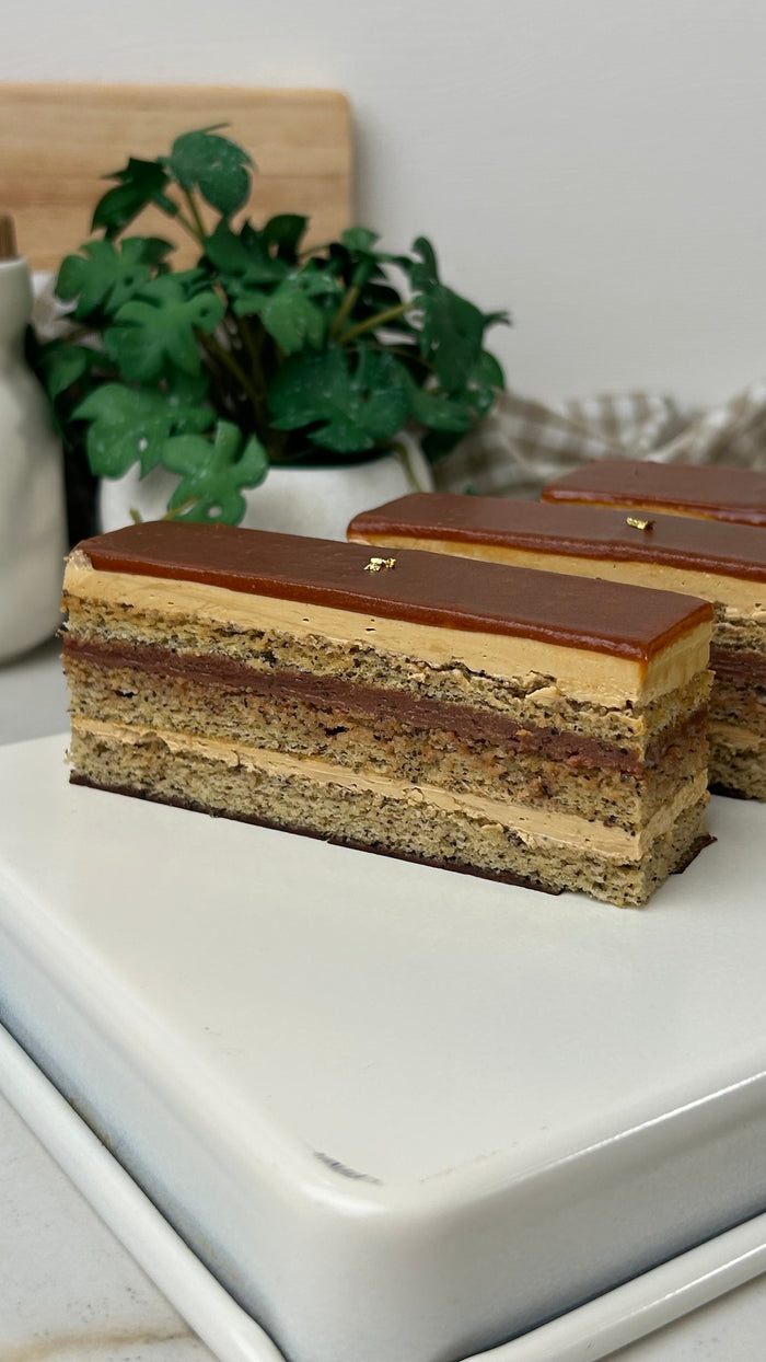 earl grey opera cake