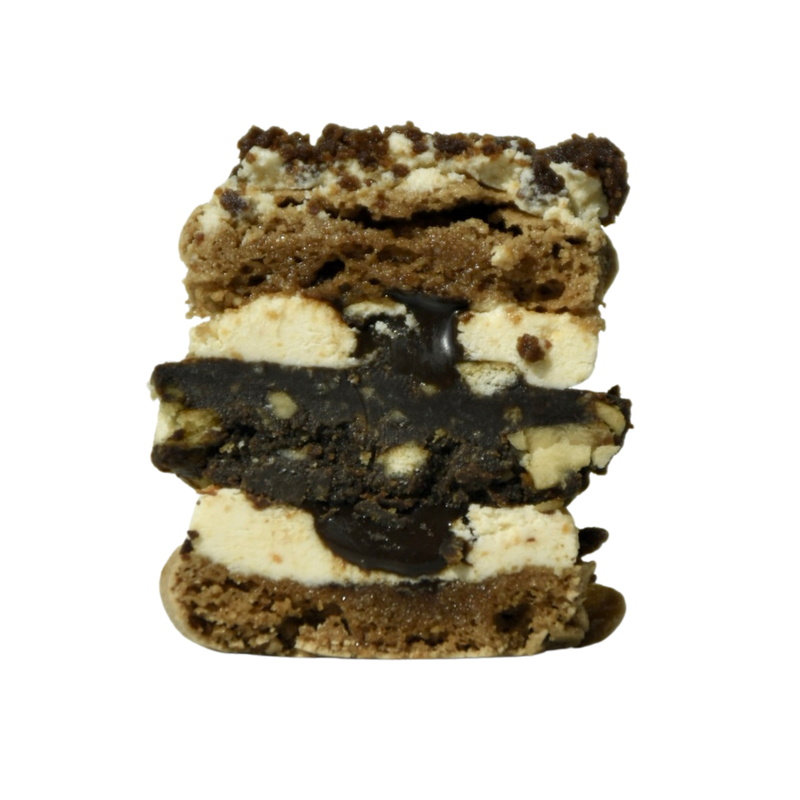 Hojicha Walnut Maxaron